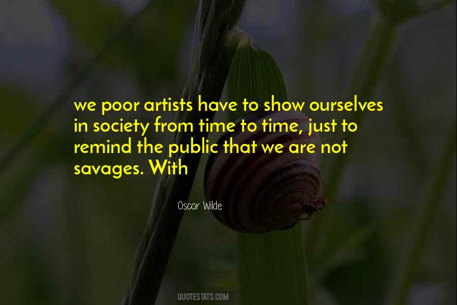 We Are Savages Quotes #1660605