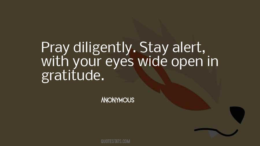 Stay Alert Quotes #429162