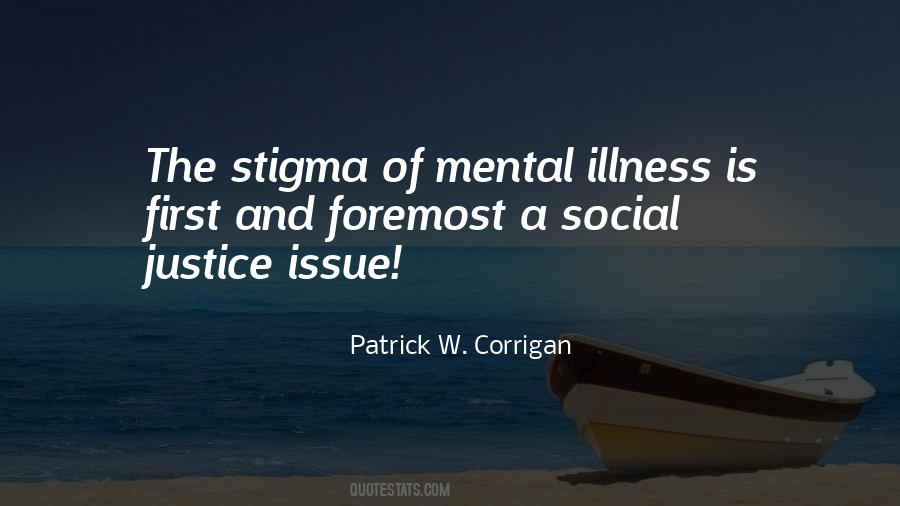 Stigma Mental Illness Quotes #1877348