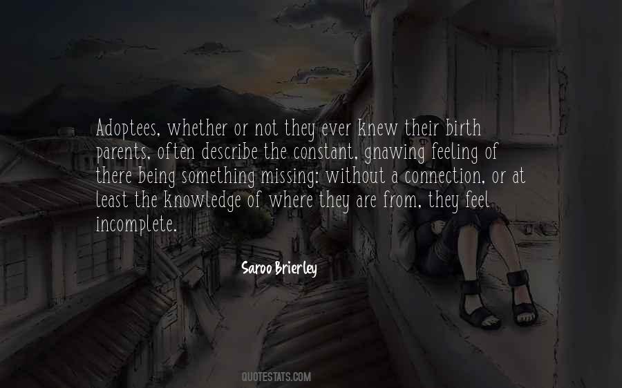 Missing Parents Quotes #1031881