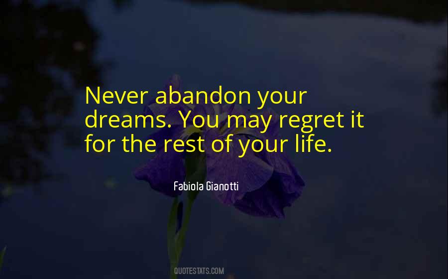 Never Abandon Quotes #759080