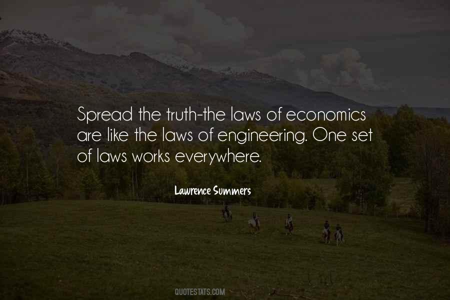 Laws Of Economics Quotes #1413180