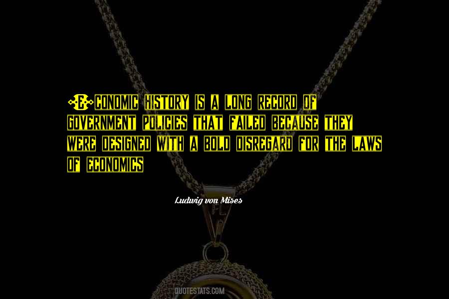 Laws Of Economics Quotes #345999