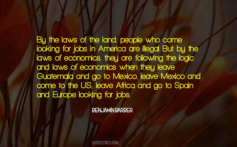 Laws Of Economics Quotes #368565