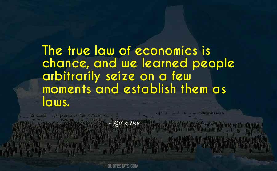 Laws Of Economics Quotes #753025