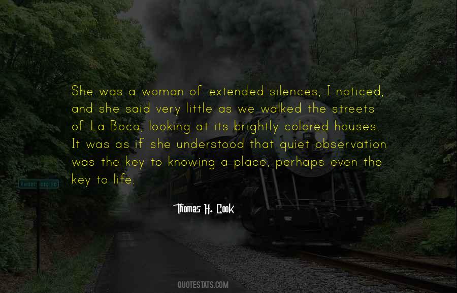 Quotes About The Silence Of A Woman #163949