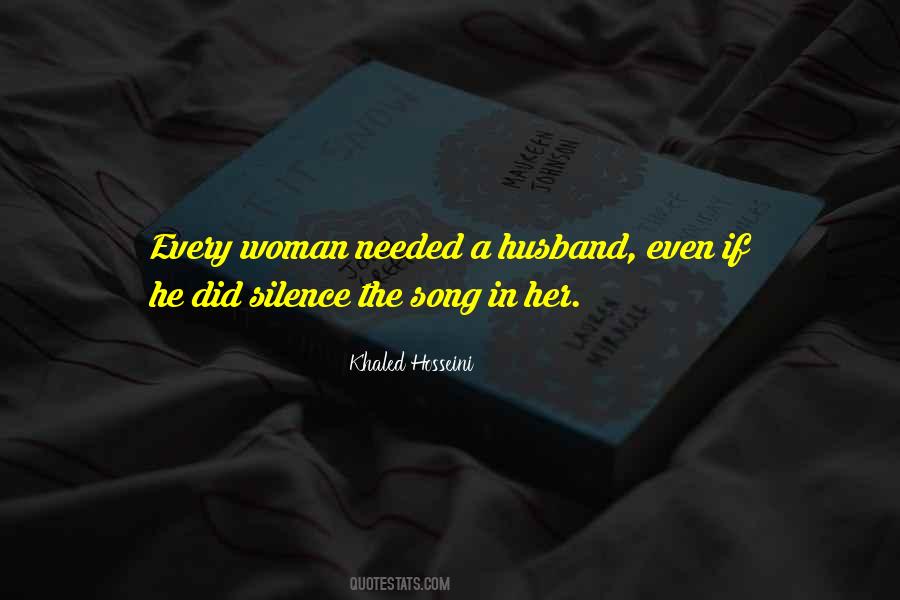 Quotes About The Silence Of A Woman #1848051