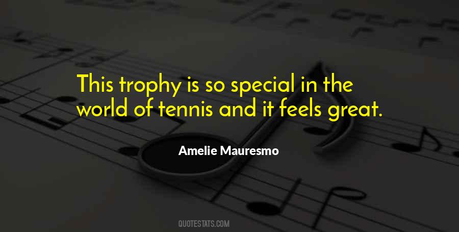 Mauresmo Amelie Quotes #870884