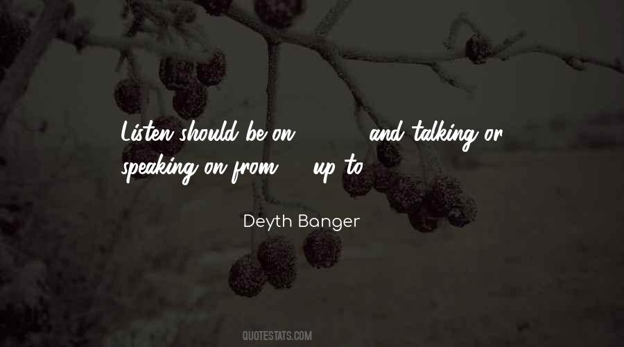 2 Speaking Of Speech Quotes #598618