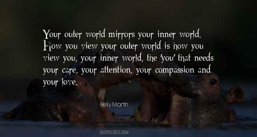 Reflection Of The Inner World Quotes #1517041