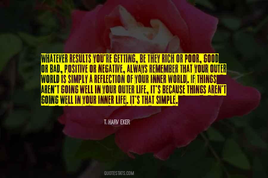 Reflection Of The Inner World Quotes #1805992
