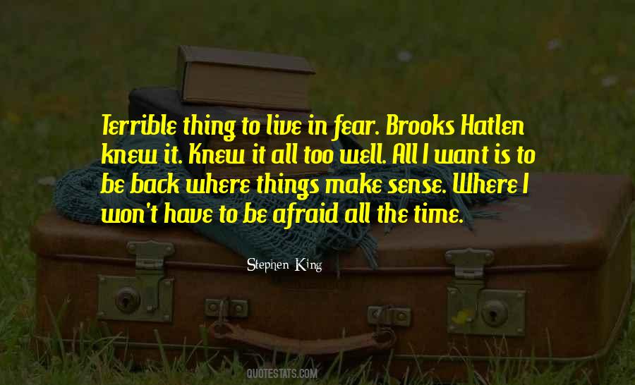 Brooks Hatlen Quotes #1558189