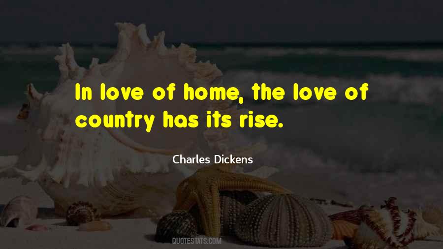 Love Of Home Quotes #1823407