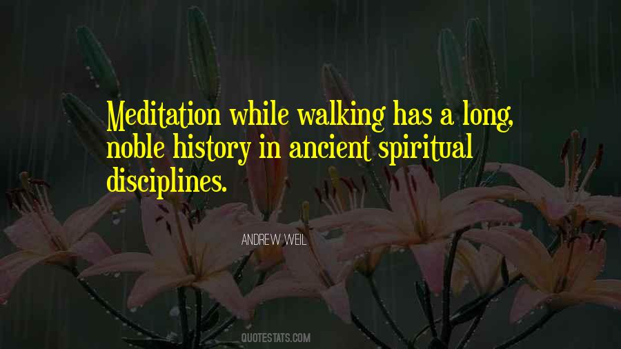 While Walking Quotes #1413861