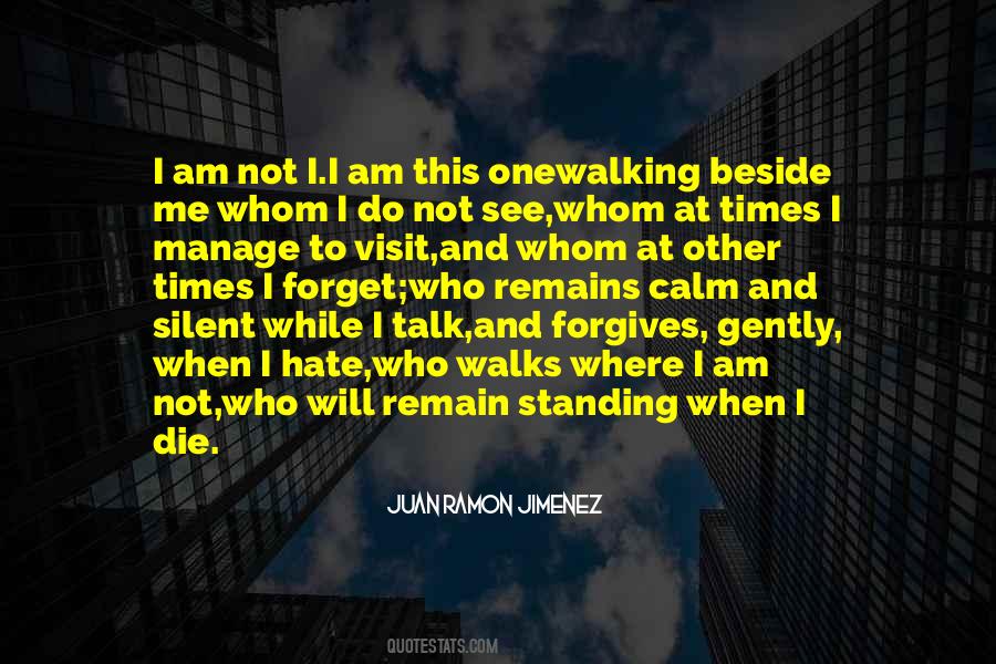 While Walking Quotes #251267