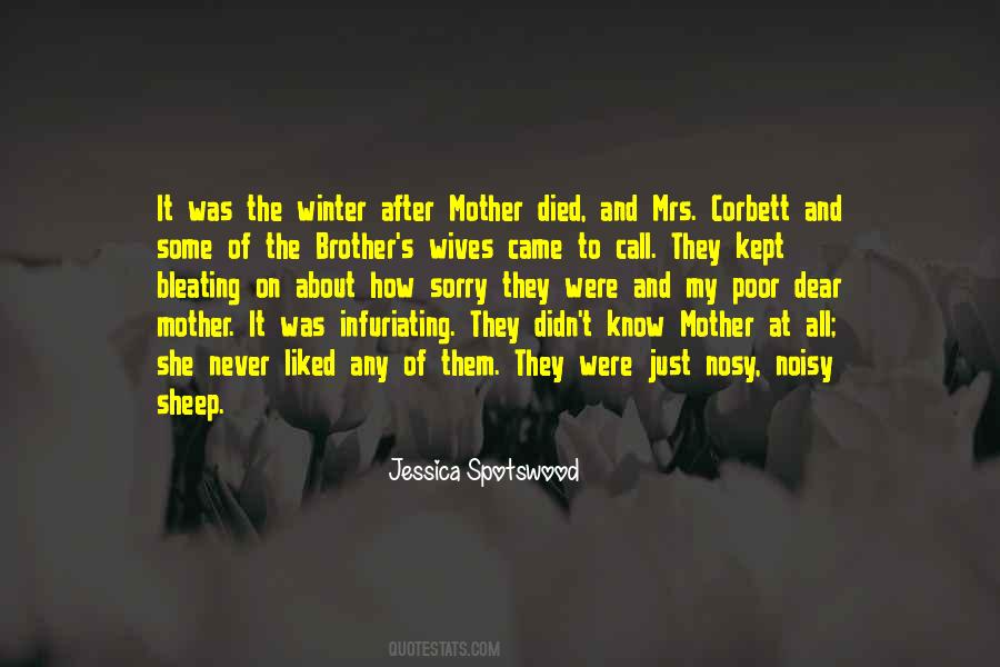 Brother Died Quotes #547635