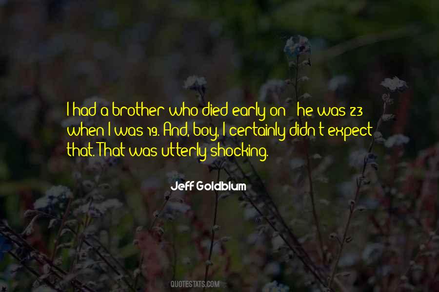 Brother Died Quotes #906591