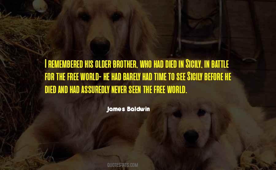 Brother Died Quotes #964441