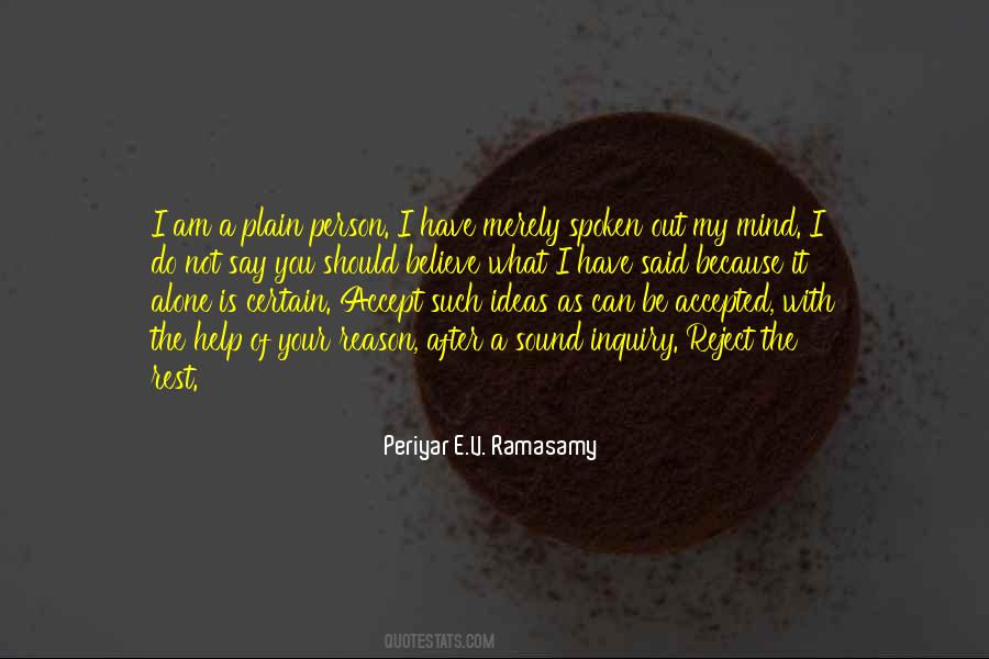 E V R Periyar Quotes #252637