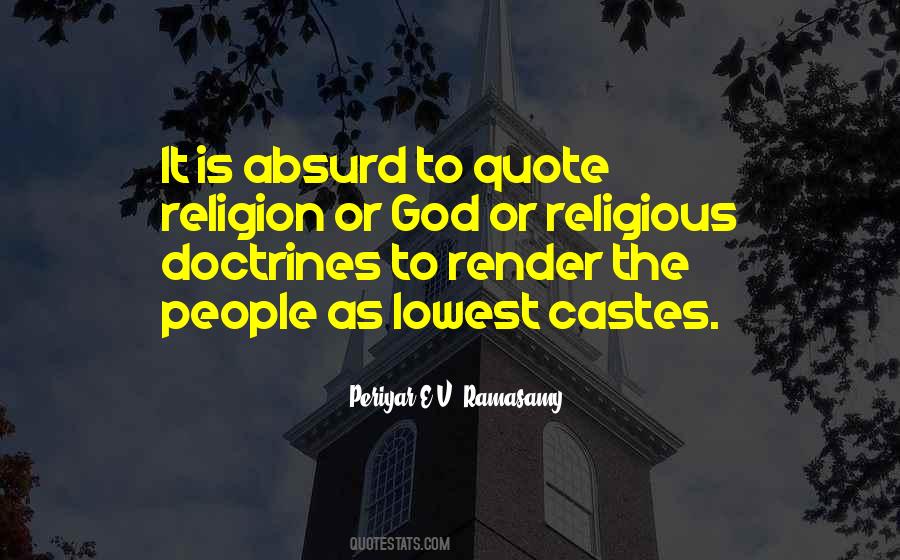 E V R Periyar Quotes #733271