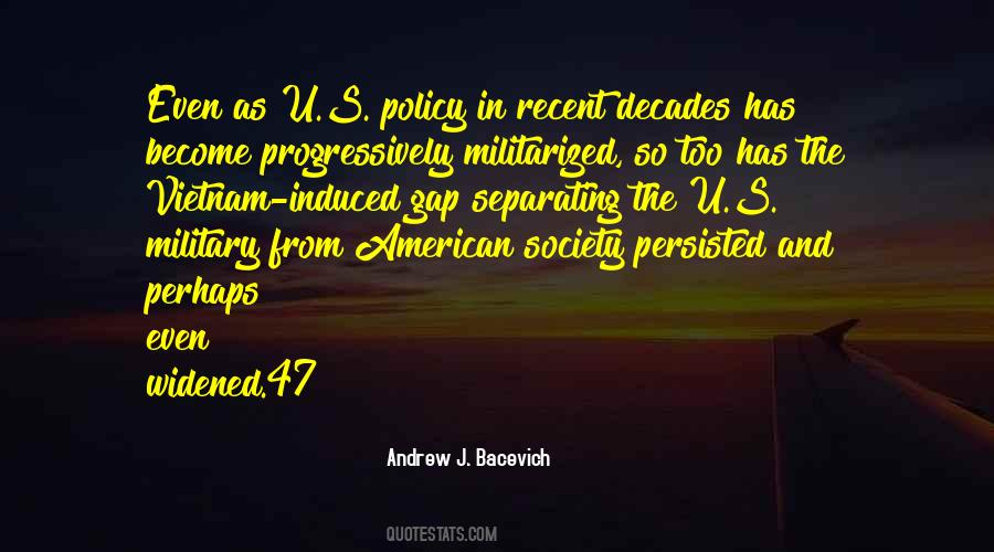 Bacevich Andrew Quotes #341759