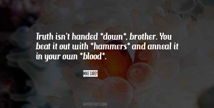 Brother Not By Blood Quotes #766272