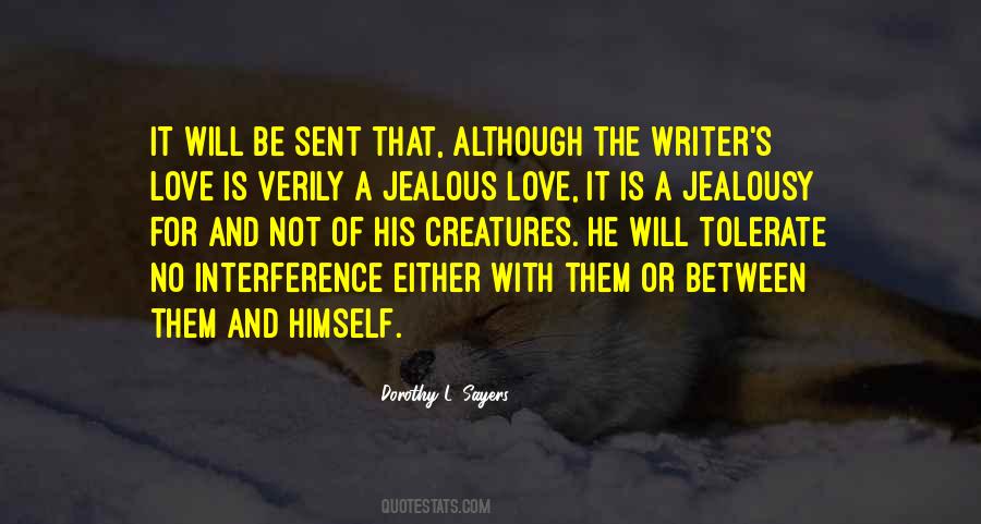 Quotes About Love And Jealousy #1000718