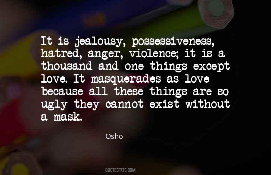 Quotes About Love And Jealousy #1280627