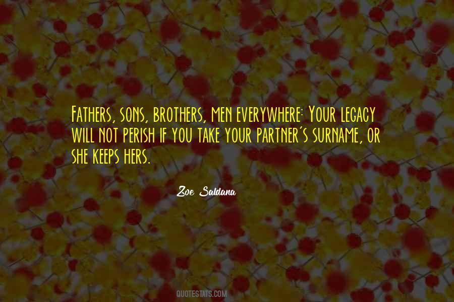 Brother Son Quotes #1394399