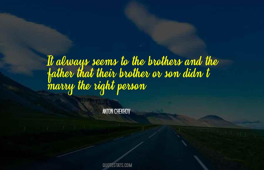 Brother Son Quotes #1484485