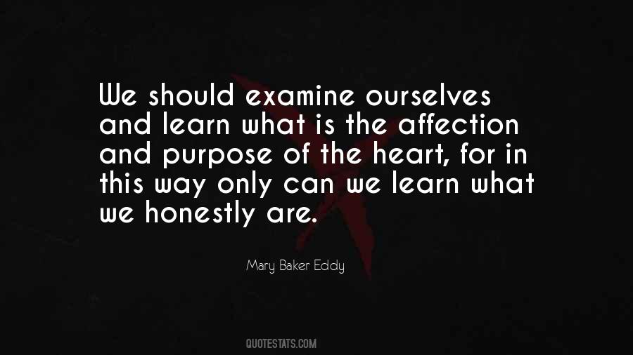 Examine Ourselves Quotes #1365232