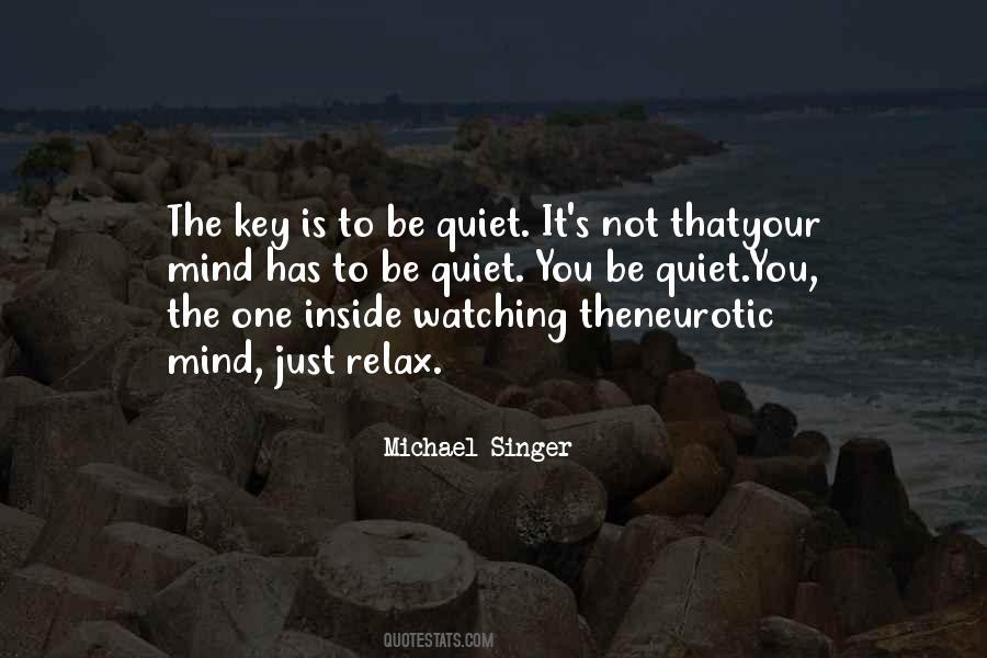 Be Quiet Quotes #1290833