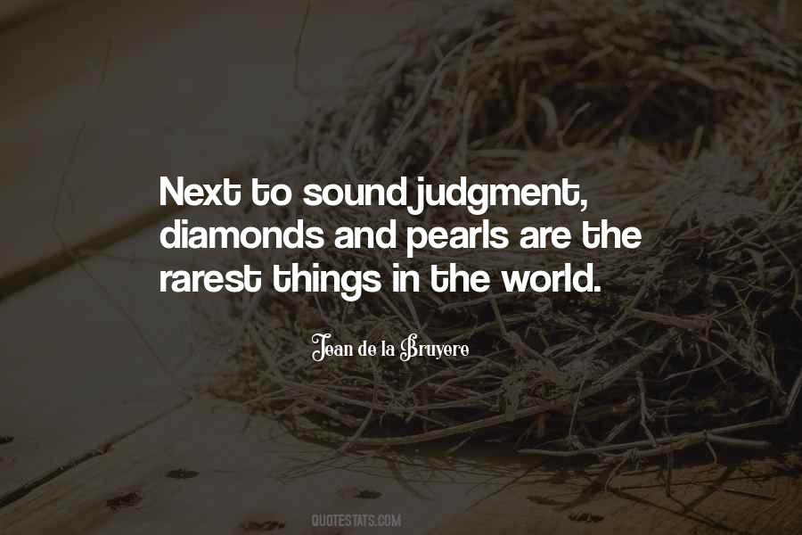 Sound Judgment Quotes #1156984