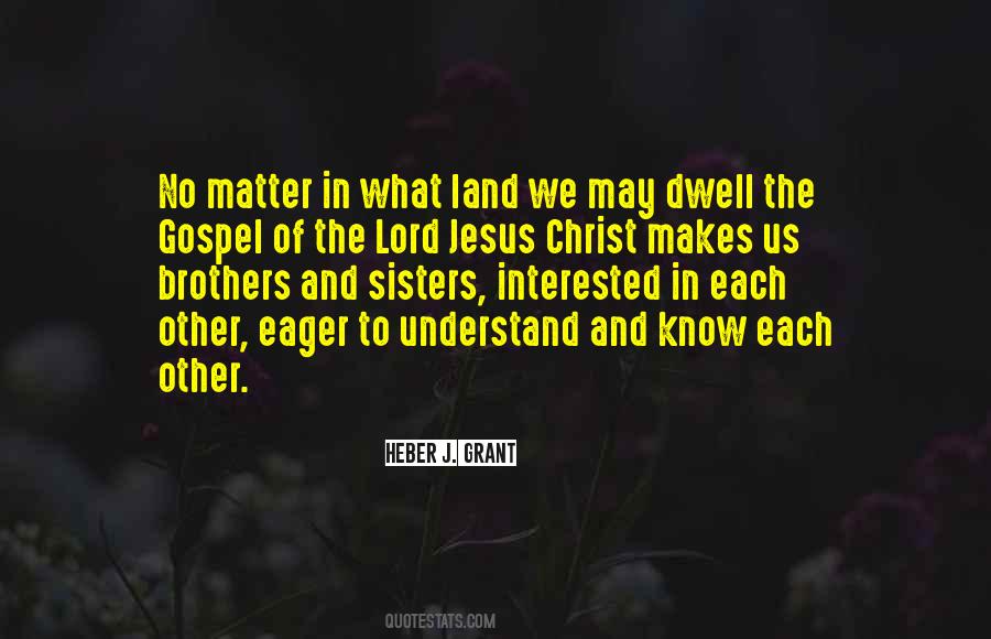 Brothers In Christ Quotes #83747