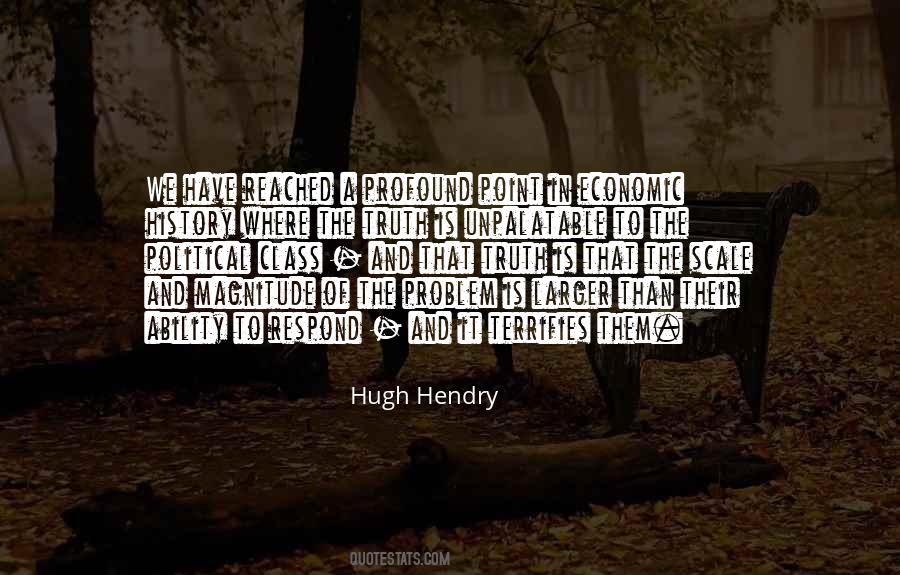 Unpalatable Truth Quotes #1204770