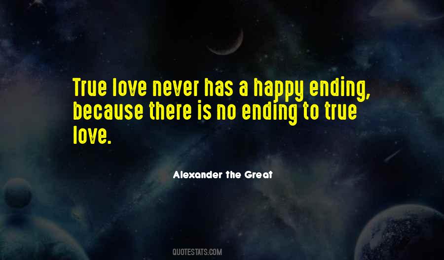Quotes About Love And Happy Endings #1750859
