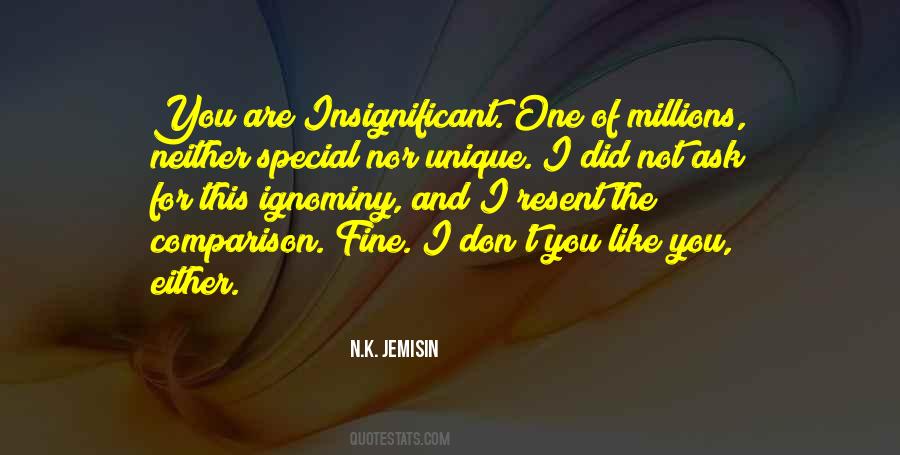 You Are Not Special Quotes #1706283