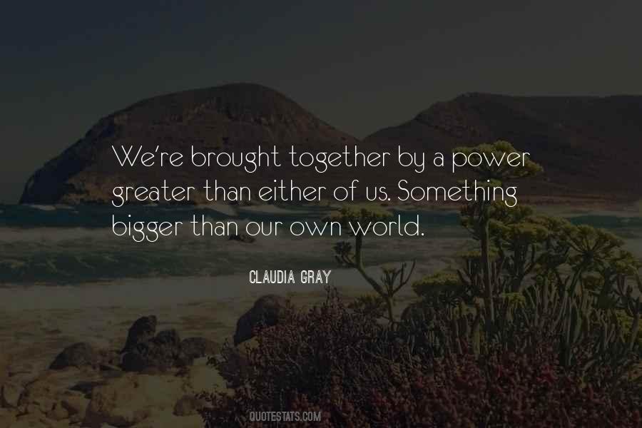 Brought Together Quotes #1234996