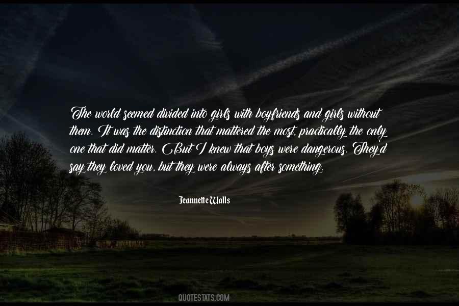 Only Boys Quotes #109149