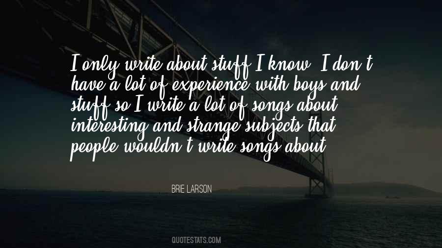 Only Boys Quotes #180423