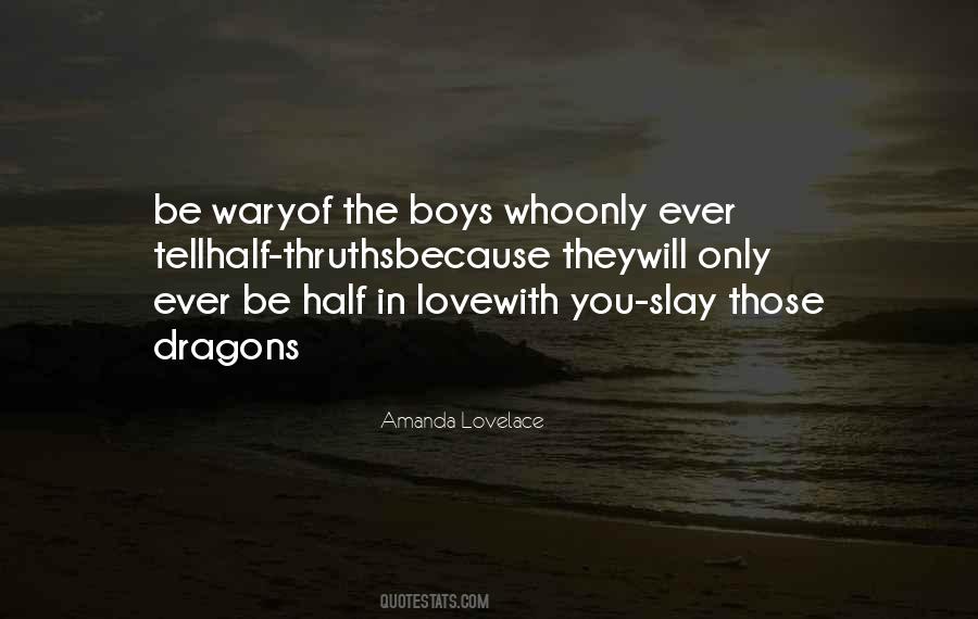 Only Boys Quotes #425831
