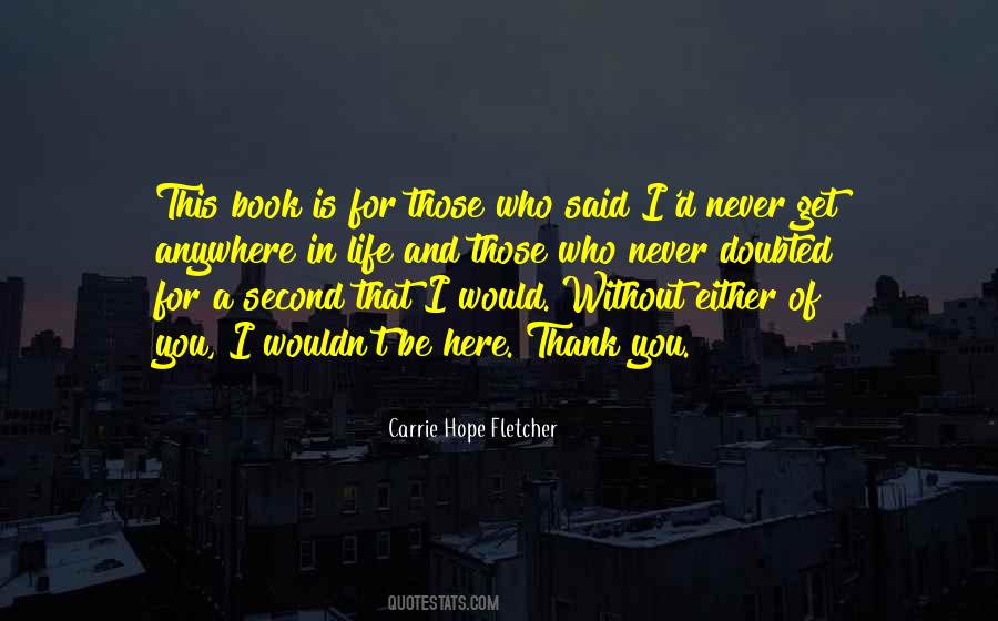 Book Thank You Quotes #1187227