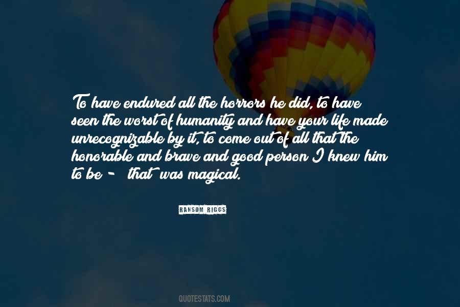 Brave Person Quotes #1174874
