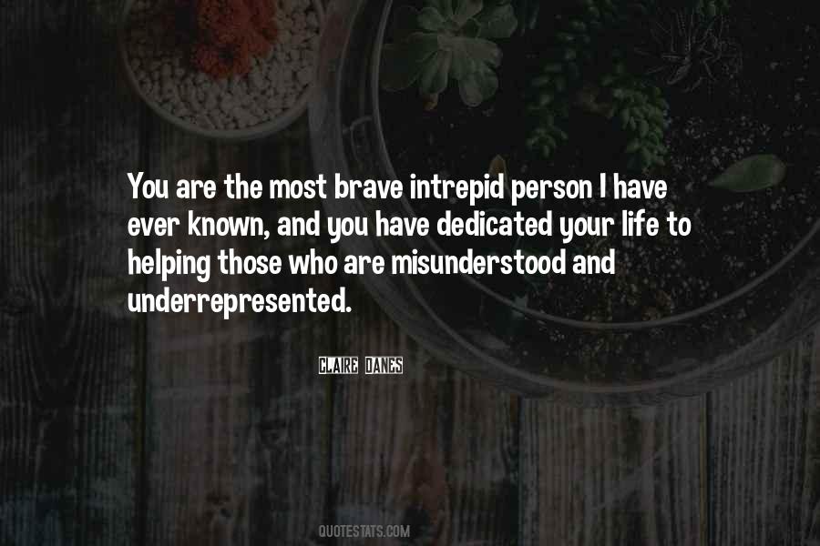 Brave Person Quotes #1785516