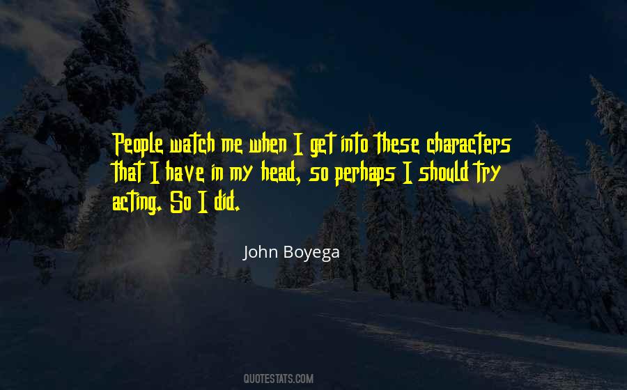 Boyega John Quotes #1501261