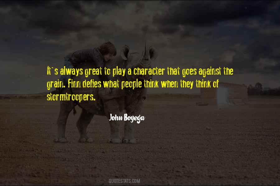 Boyega John Quotes #346461