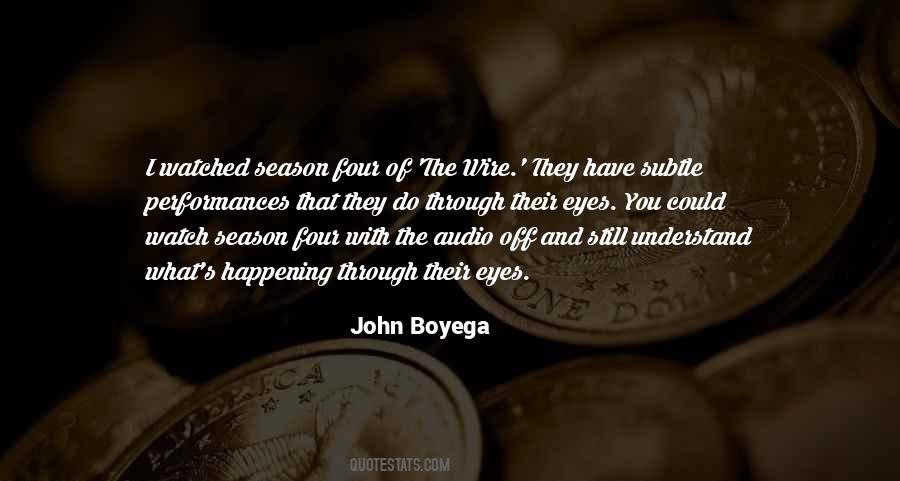 Boyega John Quotes #367438