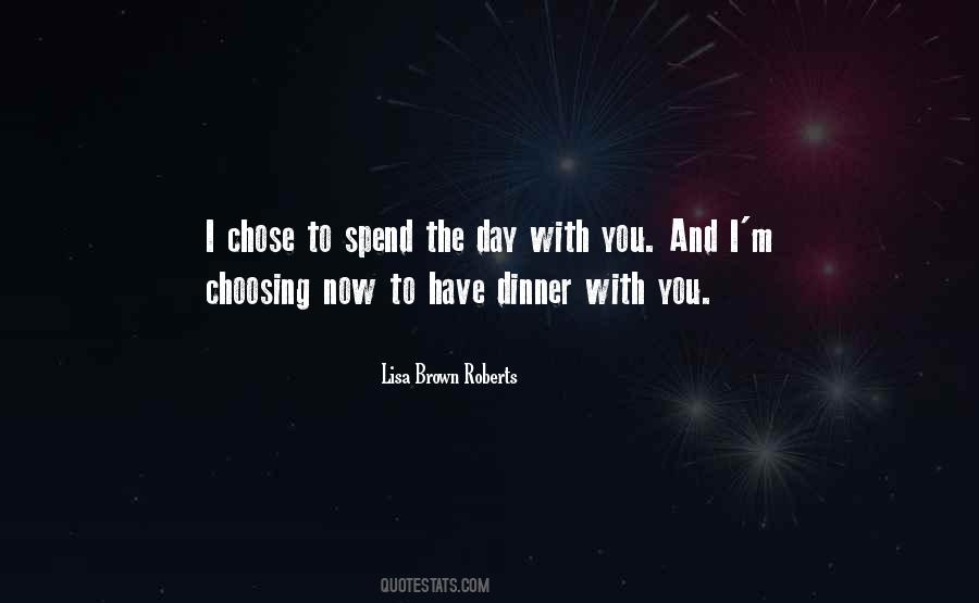 Dinner And Love Quotes #1126898