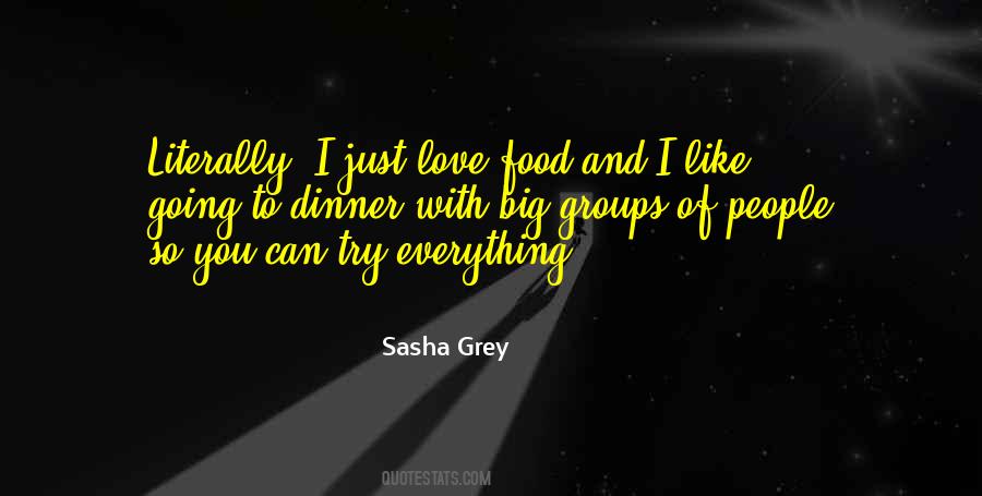 Dinner And Love Quotes #436841