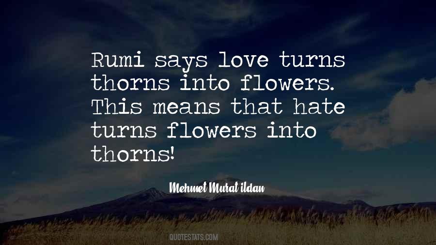 Quotes About Love And Flowers #305244